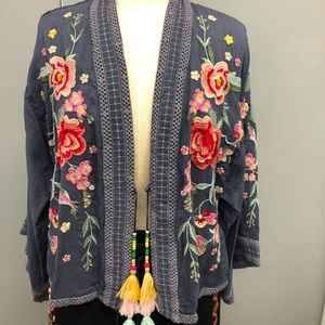 Johnny Was Aurora Kimono XS Brand New w/ tags